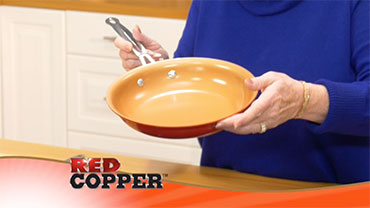 red copper pan sticking how to fix